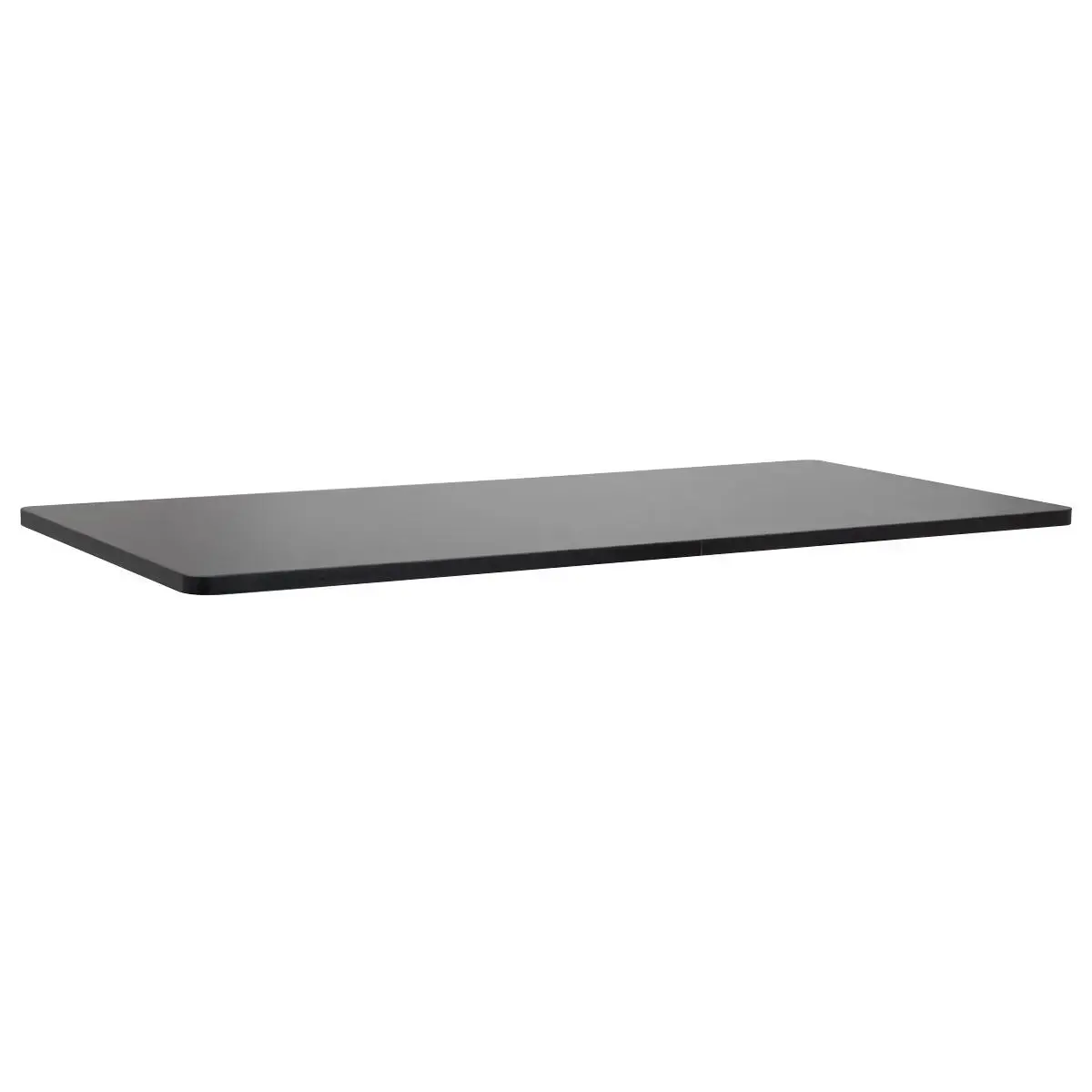 Dellonda Black Rectangular Desktop 1400 X 700Mm, 1" Thickness - Dh21 1