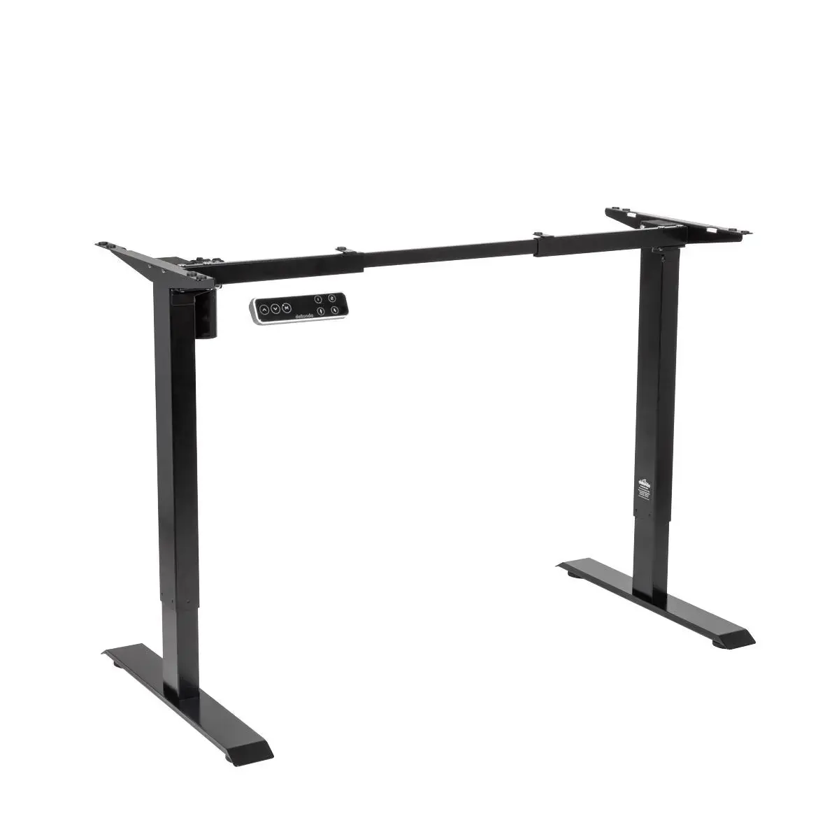 Dellonda Electric Adjustable Desk Frame, Digital Controls, 70Kg Capacity, Black 1