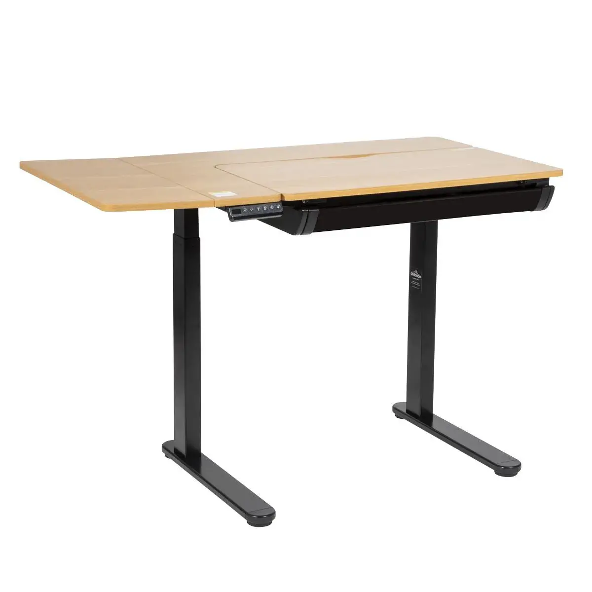 Dellonda Electric Standing Drafting Desk Ergonomic Drawing Sit/Stand Table 0-40° 1