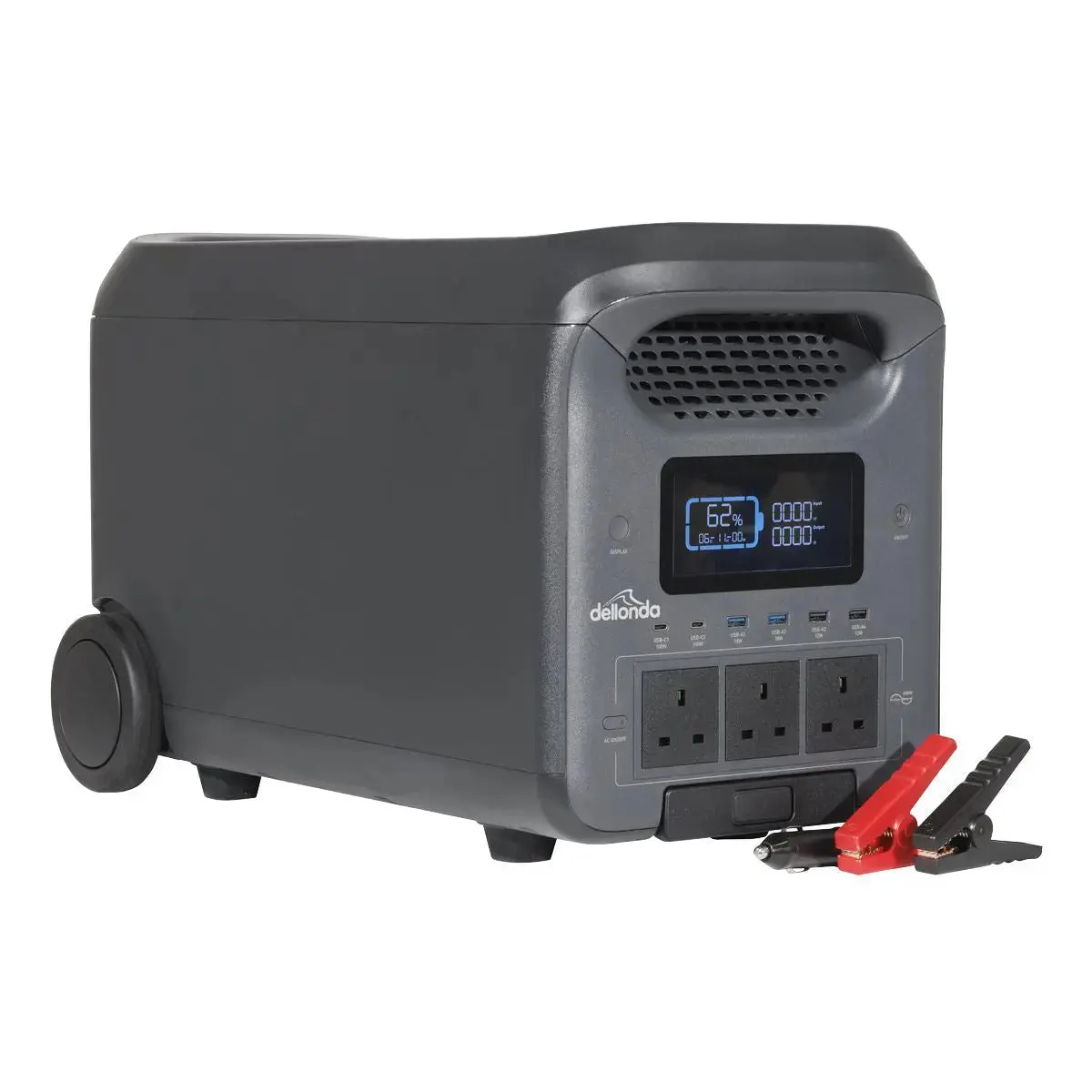 Dellonda Portable Power Station 3000W 1