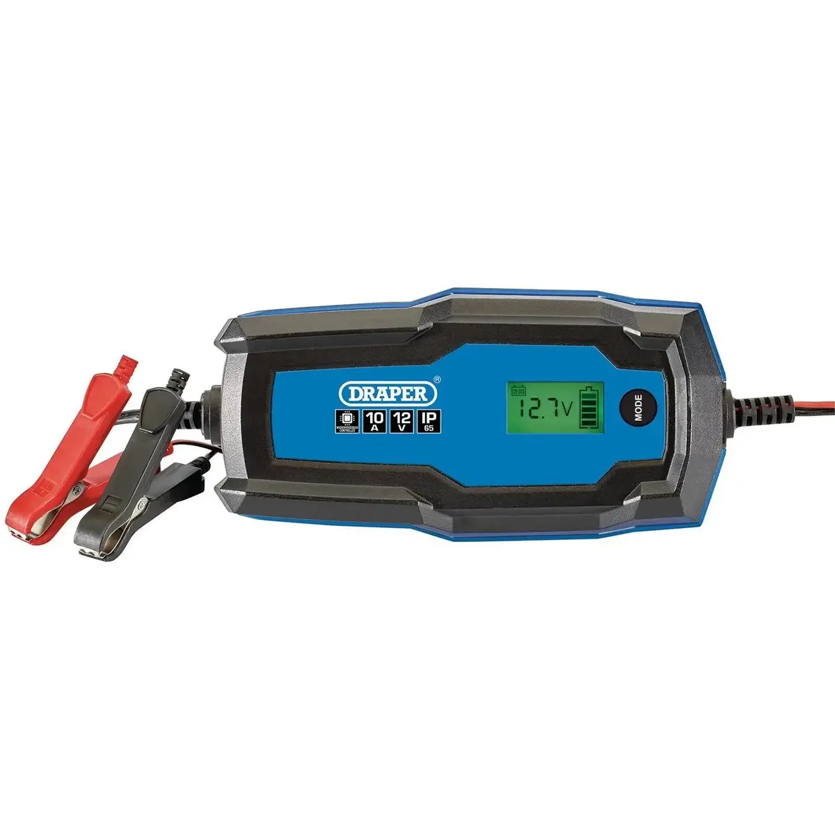 Draper 6V/12V Smart Charger And Battery Maintainer 10A 1