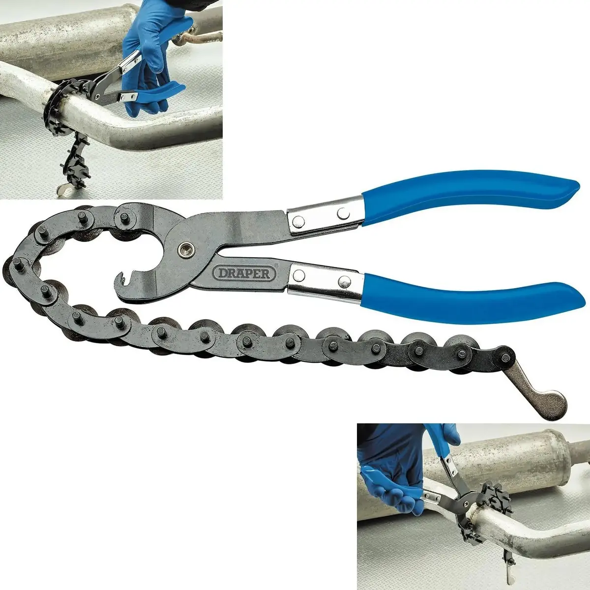 Draper Exhaust Pipe Cutting Pliers 25-260Mm Spread Range 1