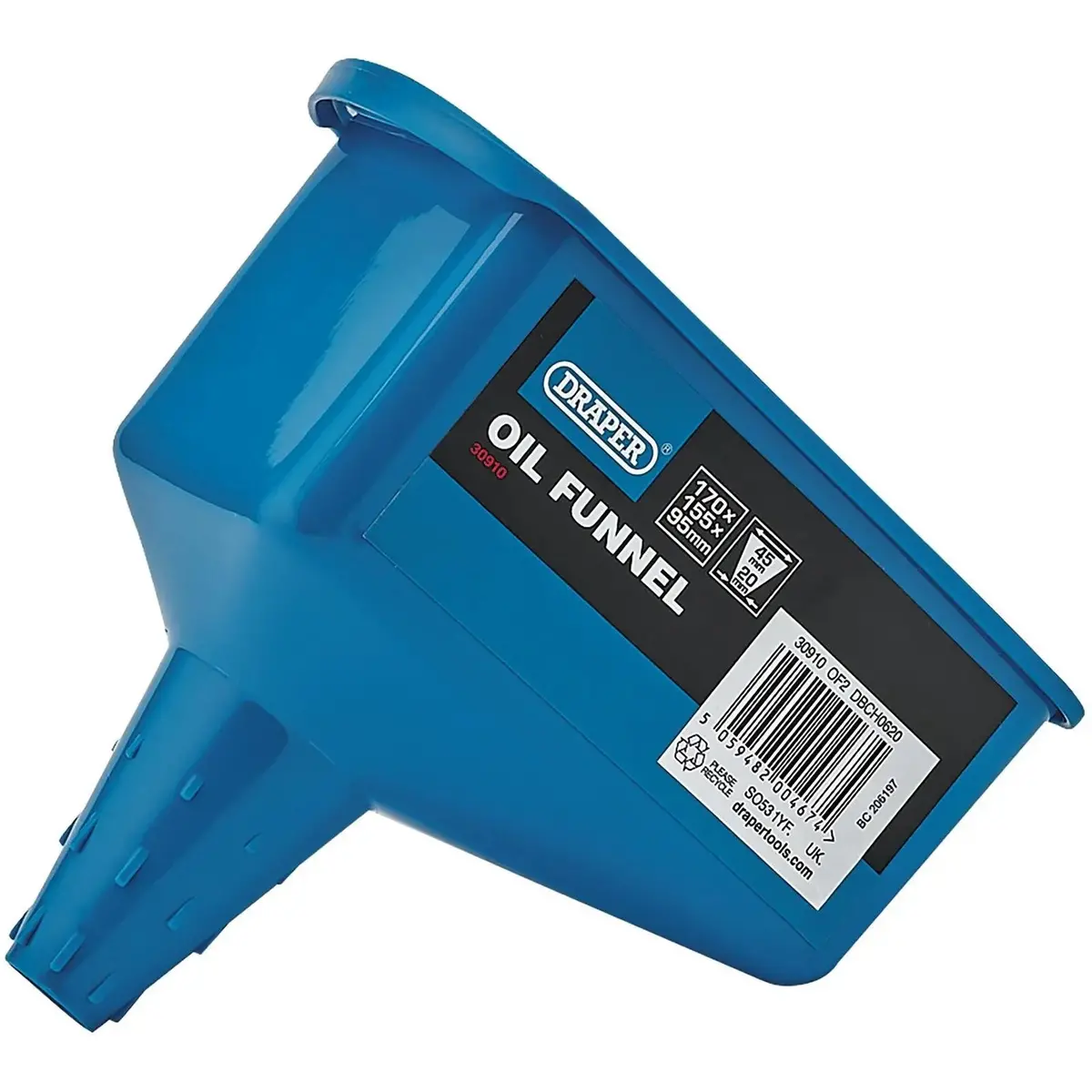 Draper Oil Funnel 600Ml Polypropylene 1