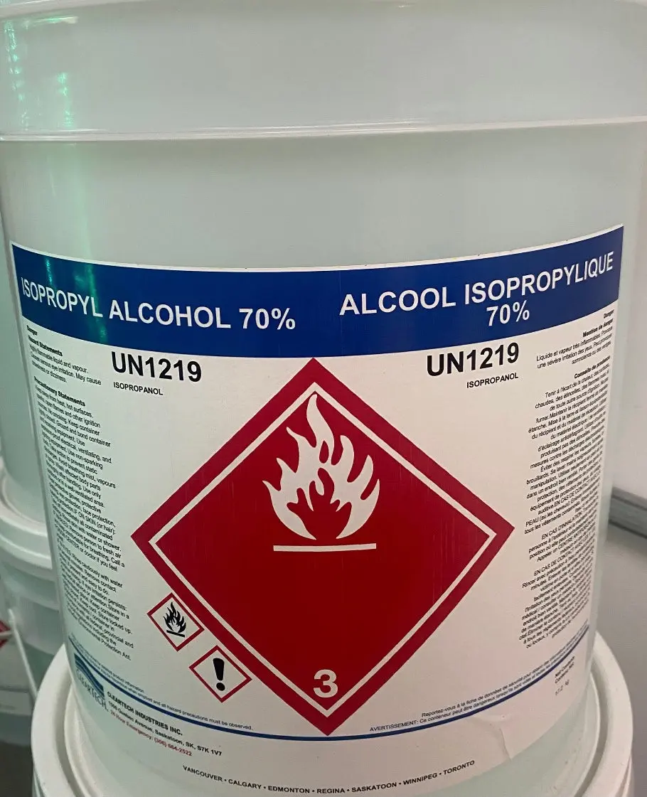 Isopropyl Alcohol 70% 23L 1