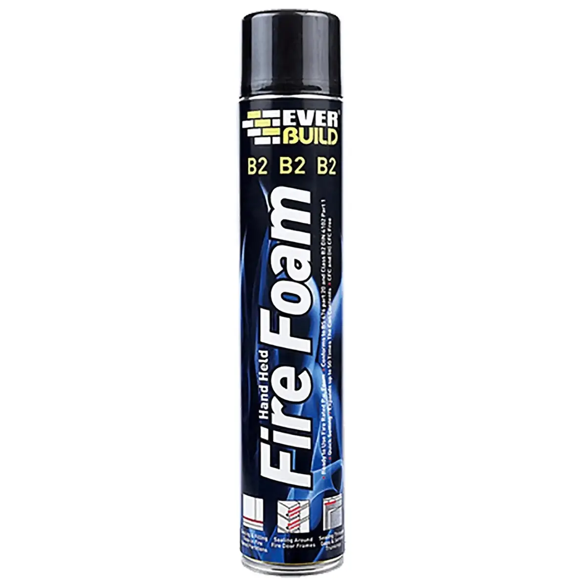 Everbuild Expanding Foam Firefoam B2 Handheld Fire Rated 750Ml 1