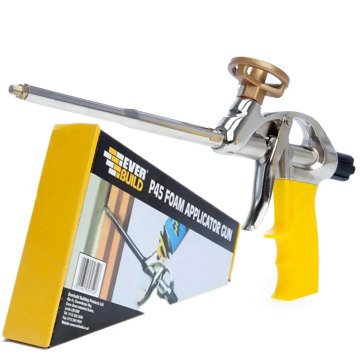 Everbuild Expanding Foam Metal Gun Applicator P45 Medium Duty 1