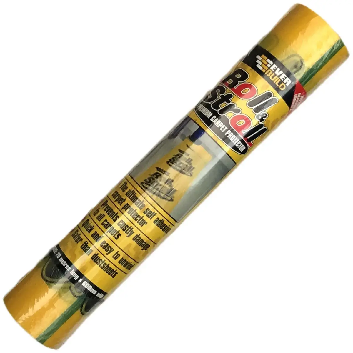 Everbuild Roll And Stroll Premium Carpet Floor Protector 600Mm X 75M 1