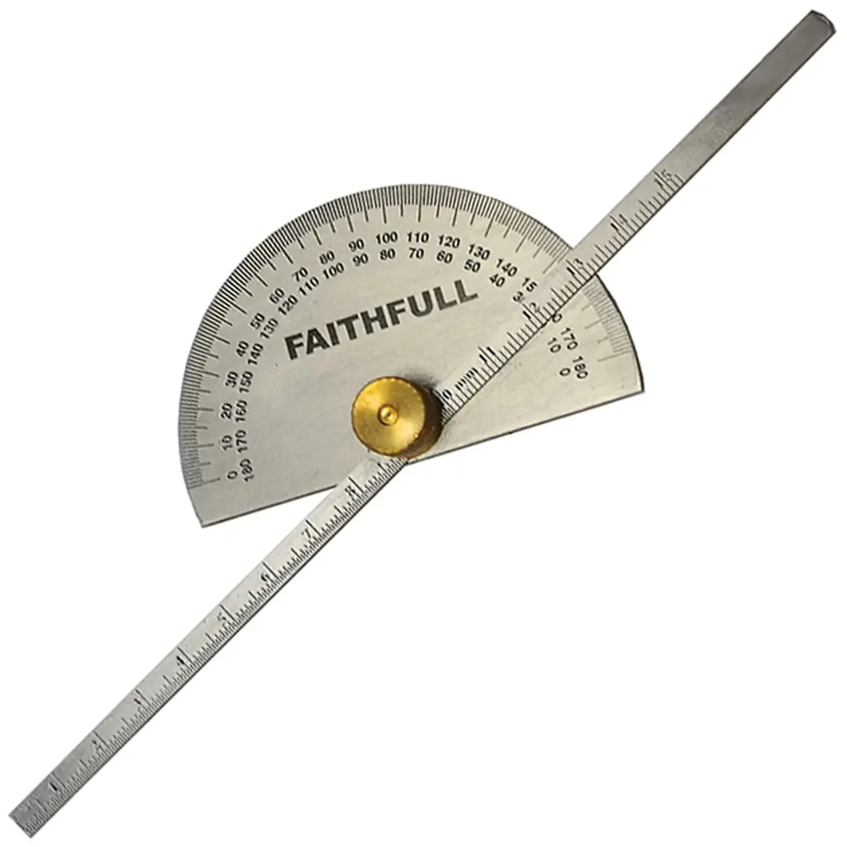 Faithfull 150Mm Depth Gauge With Protractor 1