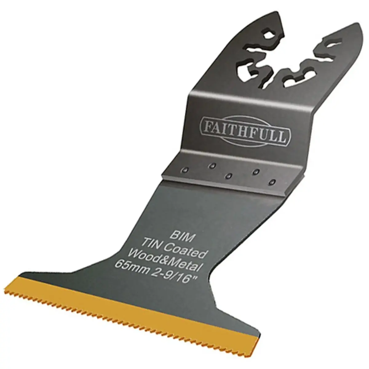Faithfull 65Mm Titanium Coated Flush Cut Multi Function Blade 1
