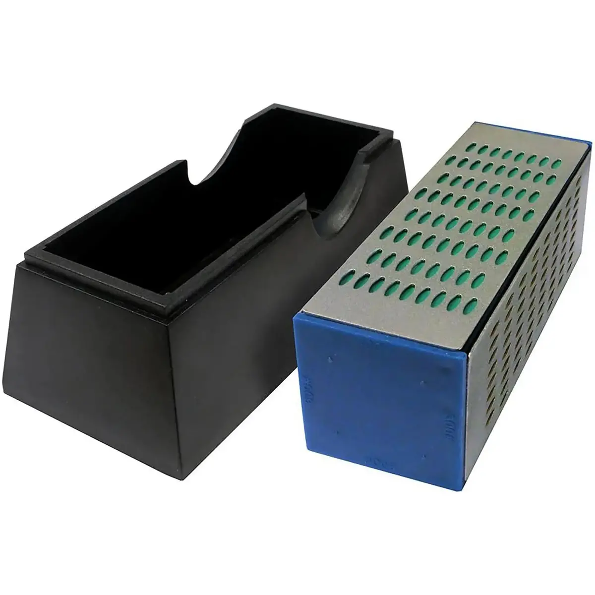 Faithfull Diamond Sharpening Stone Steel Hss Tungsten Carbide 4 Sided 1