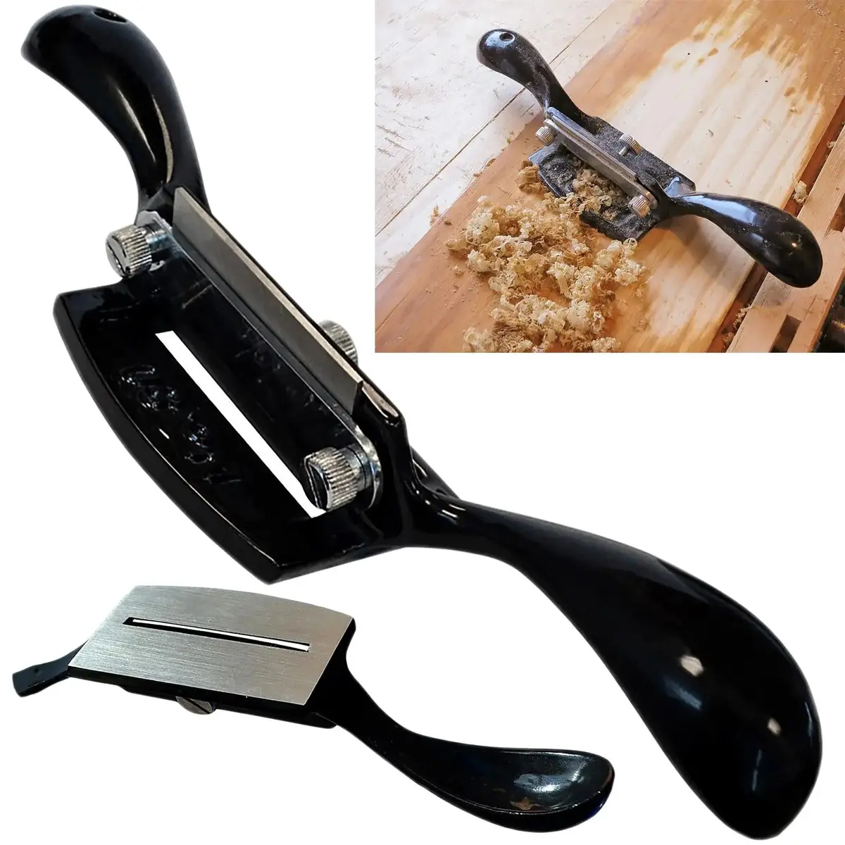 Faithfull No.80 Cabinet Scraper 70Mm Wide Cutter Machined Base 1