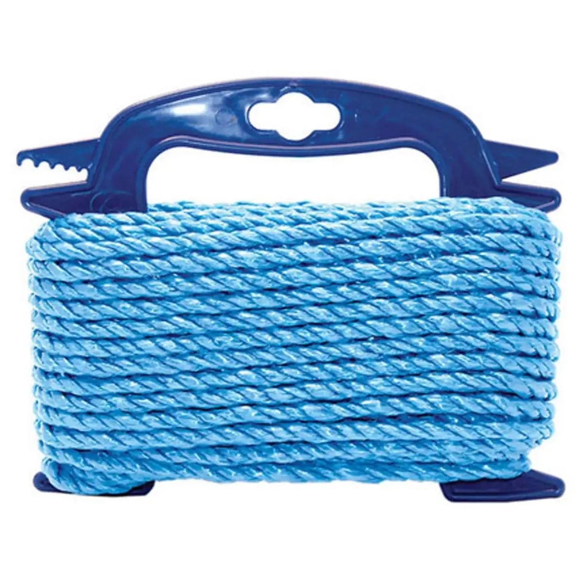Faithfull Polypropylene Twisted Blue Poly Rope Rot And Mildew Resistant 1