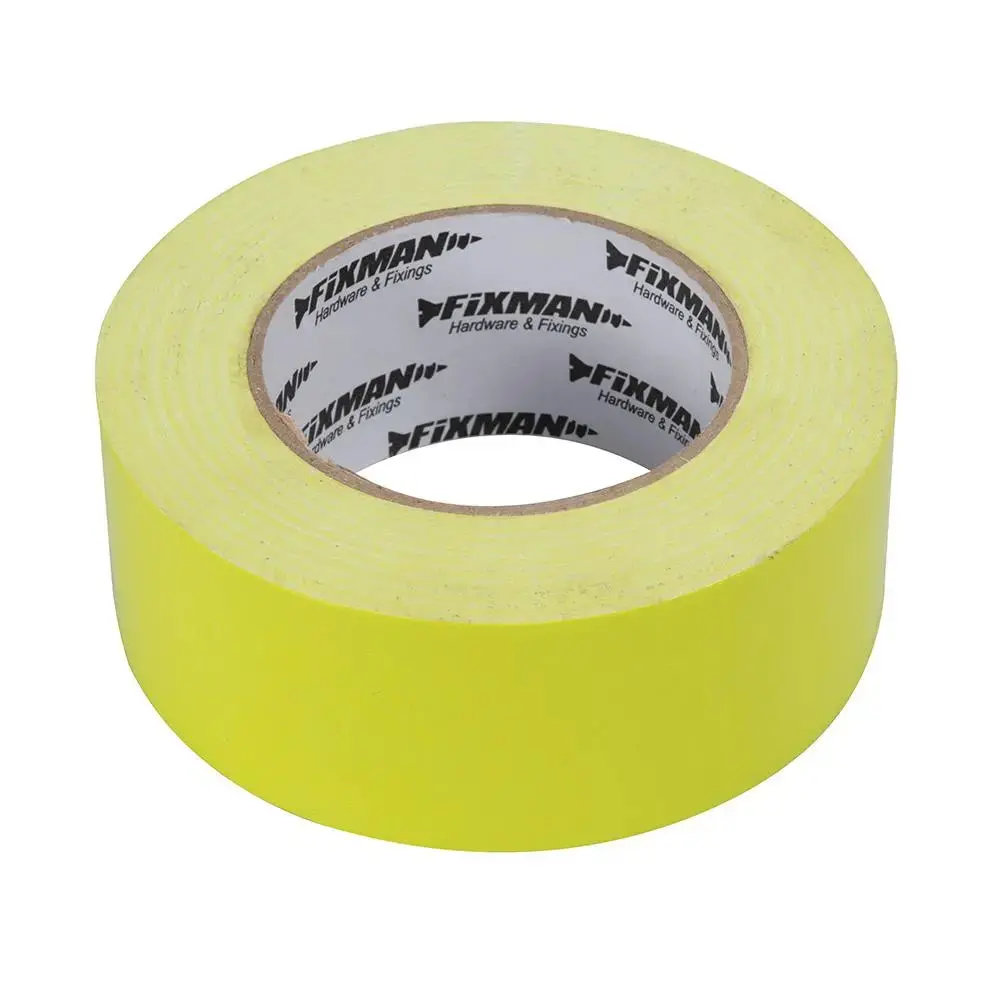 Fixman 50Mm X 50M Hi-Vis Heavy Duty Duct Tape Hi-Vis Adhesive 1
