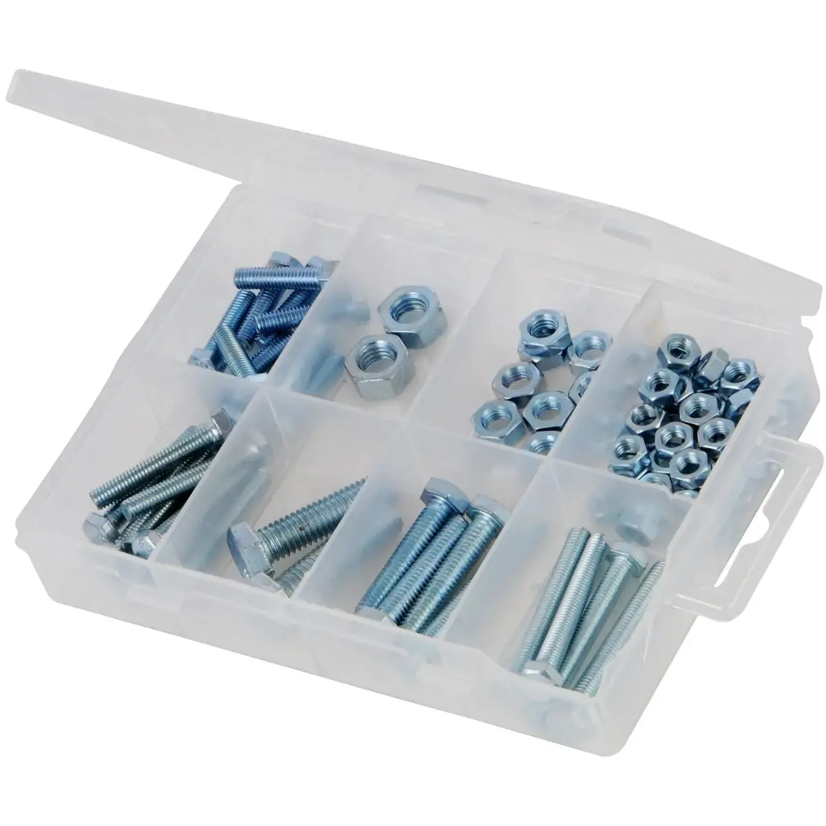 Fixman 75 Piece Hex Bolts & Nuts Pack 1