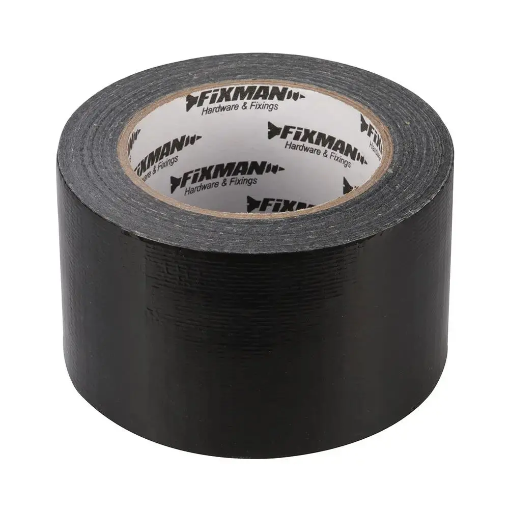 Fixman Duct Tape Heavy Duty Black 72Mm X 50M 1