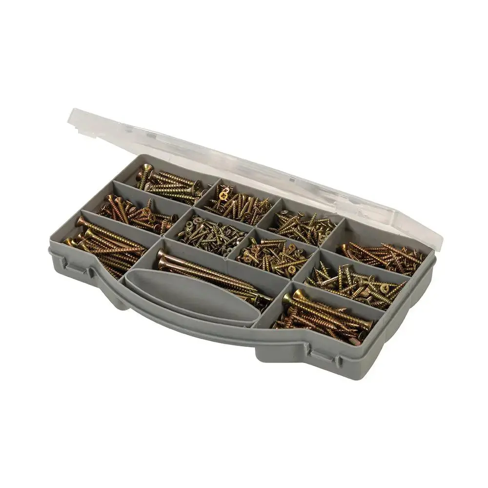 Fixman Goldstar Countersink Screws Pack 780Pce 365265 1