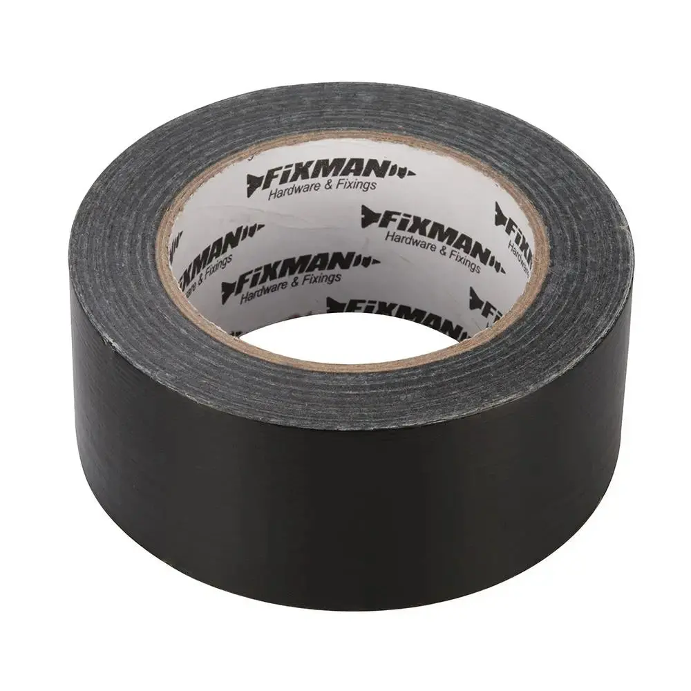 Fixman Heavy Duty Duct Tape 50Mm X 50M Black 188845 1