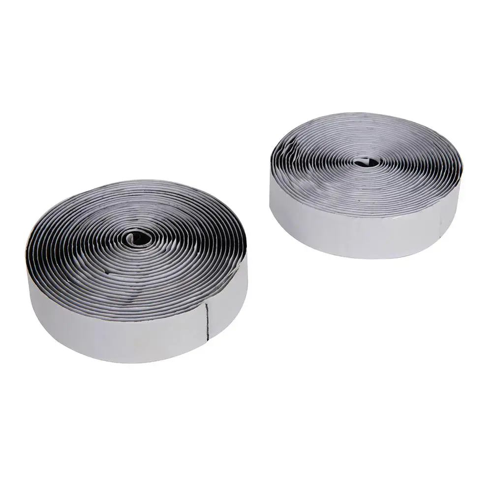 Fixman Hook & Loop Tape Black Self-Adhesive 2 Pieces 25Mm X 5M 1