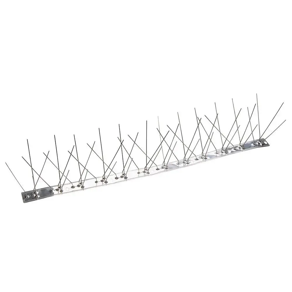 Fixman Stainless Steel Bird Spikes 10Pk 500Mm (4 Spike) 196435 1