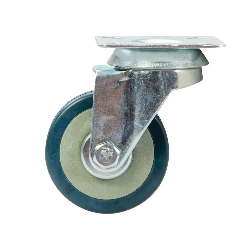 Fixman Swivel Rubber Castor 50Mm 50Kg 530386 1