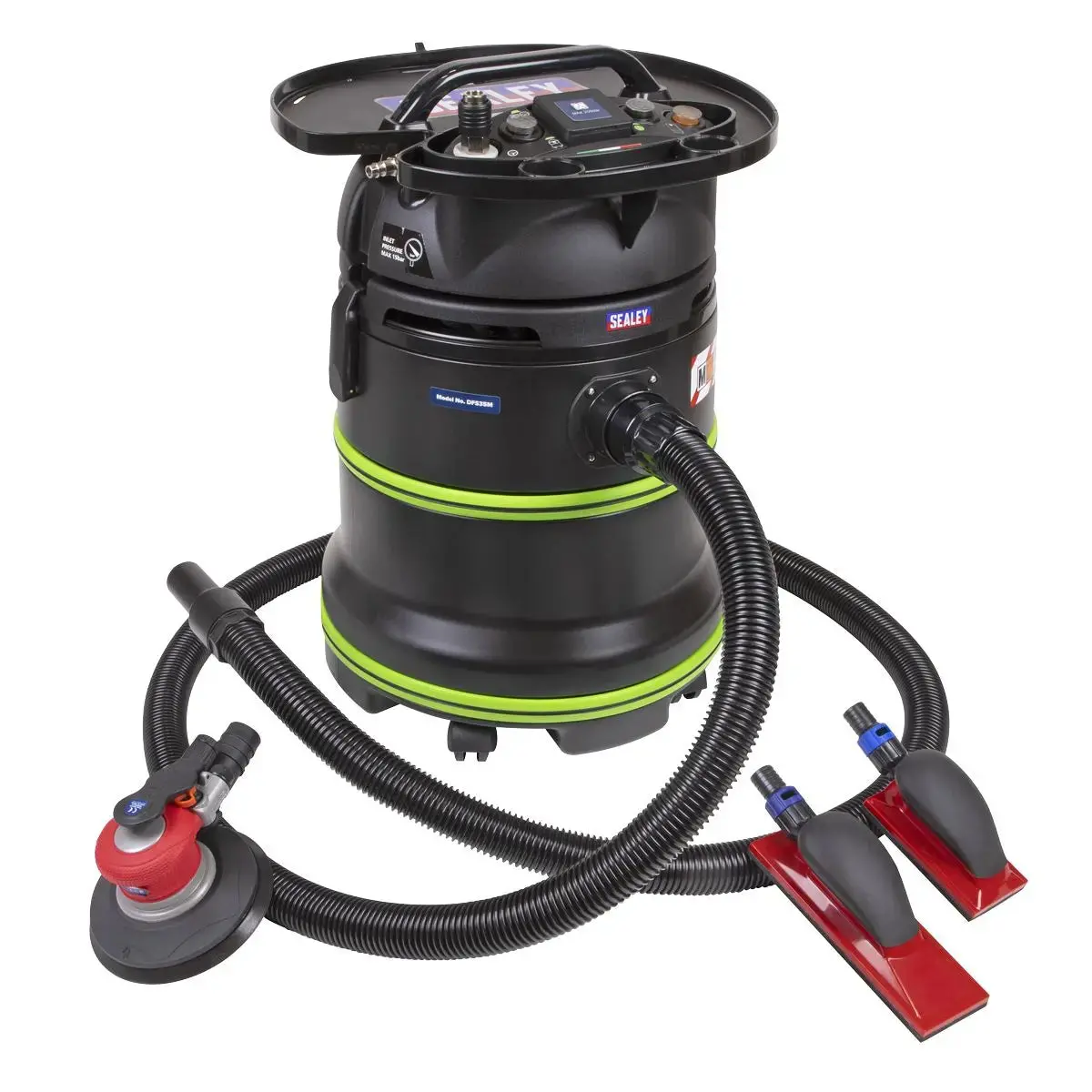 Generation M Class Dust-Free Sanding Kit With Air Palm Sander 1