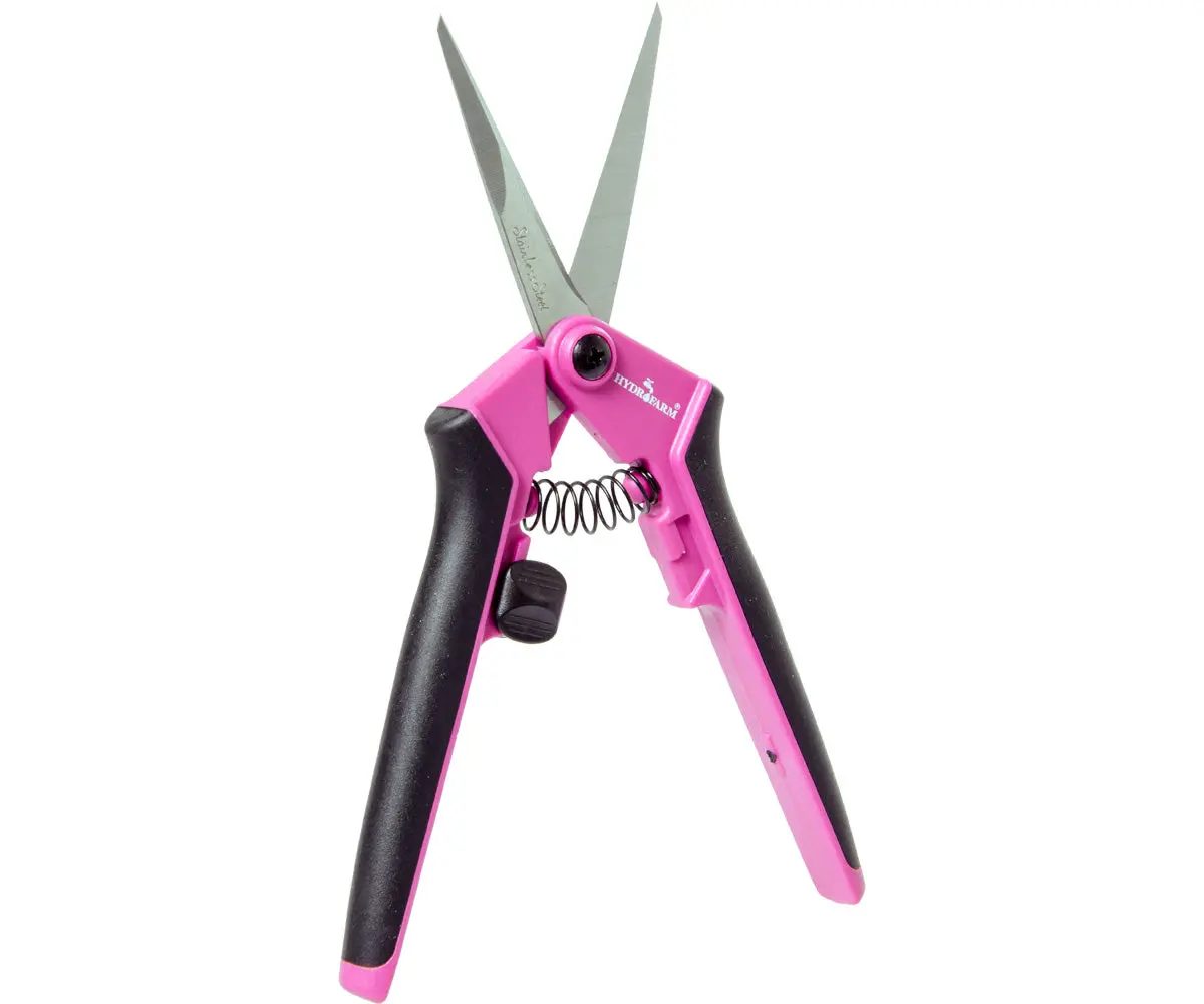 Trim Fast Lightweight Straight Stainless Pruner Pink (Anti-Fatigue) 1