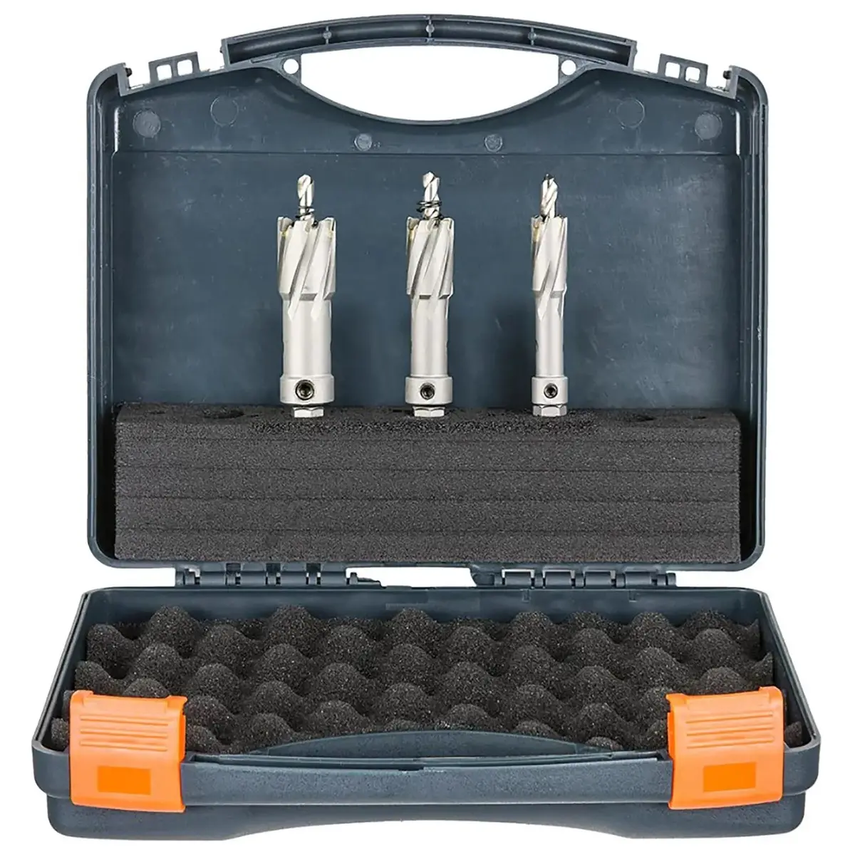Hmt Versadrive Tct Holecutter Set 3 Piece 14, 18, 22Mm Holesaw 55Mm Deep 1