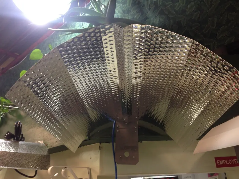 Batwing Reflector Chrome 1