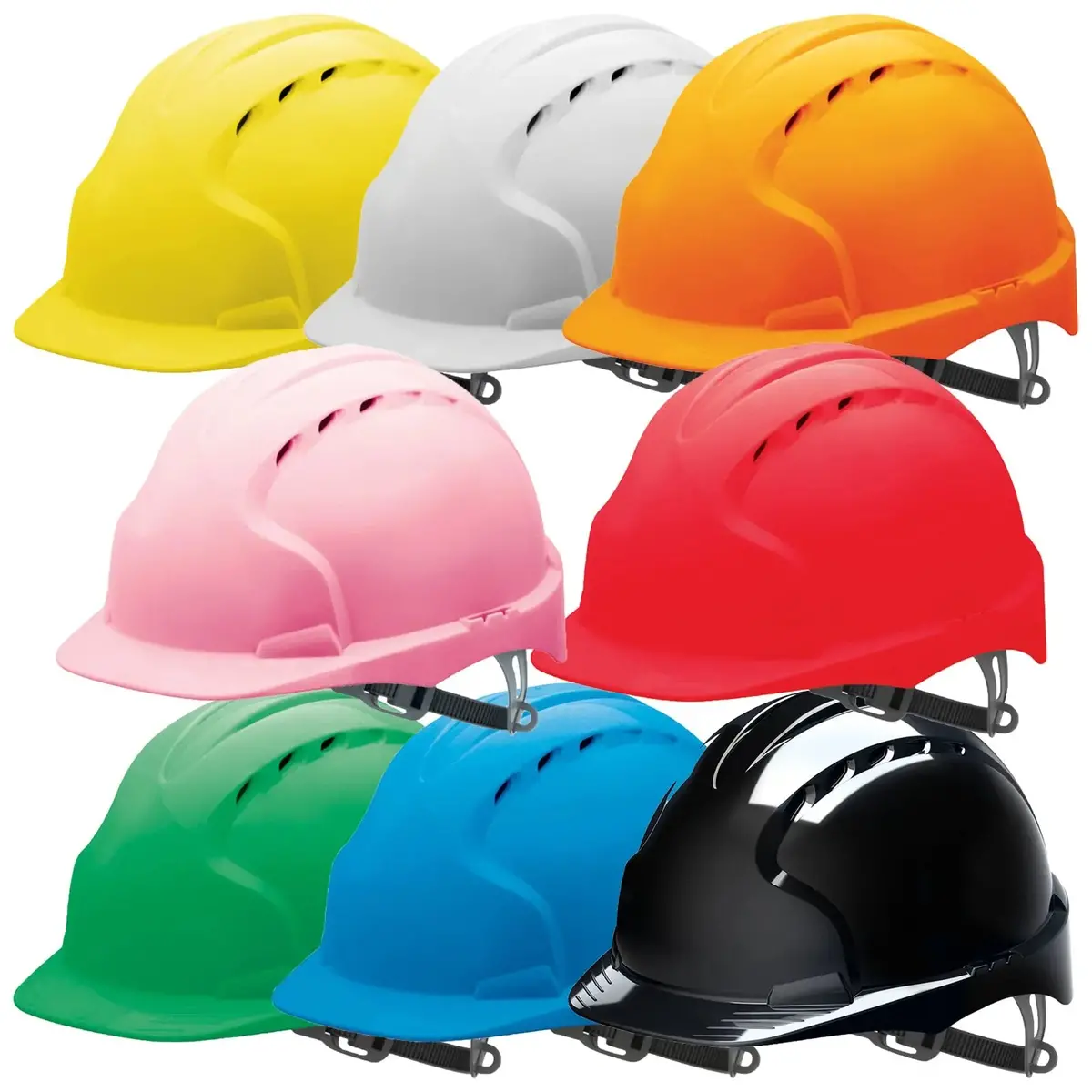 Jsp Evo 2 Vented Safety Helmet With Slip Ratchet 1