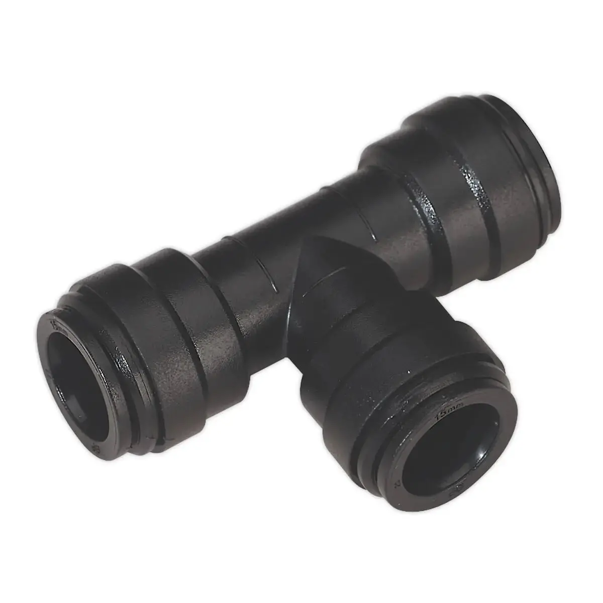 John Guest Equal Tee Ø15mm Pack Of 5 (John Guest Speedfit® - Pm0215e) 1