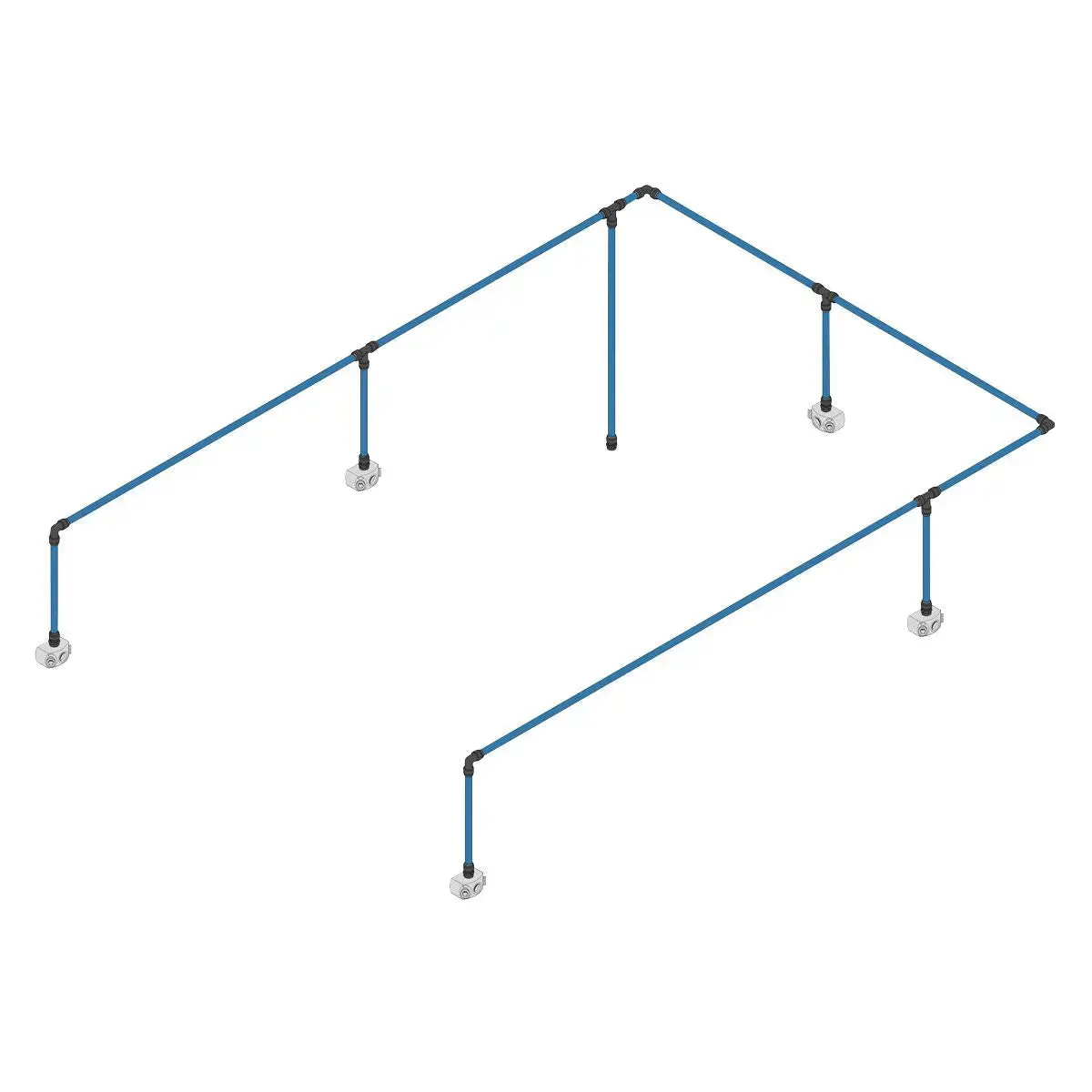 John Guest Speedfit® 36M 5-Drop Air Supply System Kit 1