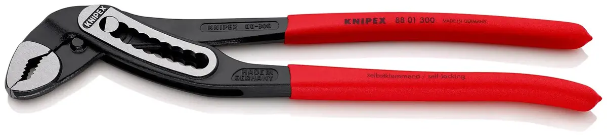 Knipex Alligator Water Pump Pliers 300Mm Plastic Coated Handles Non Slip 88 01 300 1
