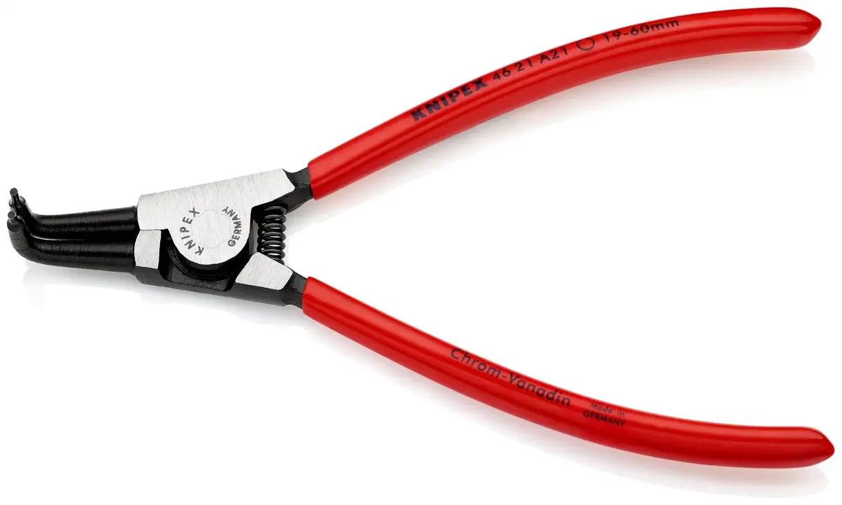 Knipex Circlip Pliers For External Circlips On Shafts 90° Angled 170Mm 1.8Mm Diameter Tips 46 21 A21 1