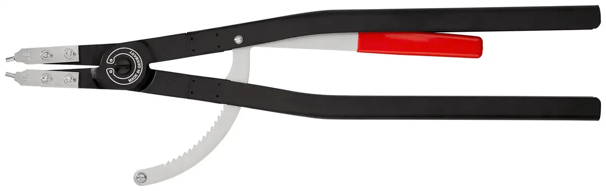 Knipex Circlip Pliers For Internal Circlips In Bore Holes 580Mm 4.5Mm Diameter Tips 44 10 J6 1
