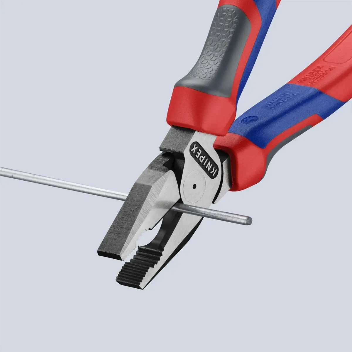 Knipex Combination Pliers High Leverage 180Mm Multi Component Grips 02 02 180 2