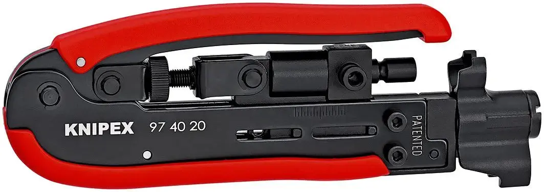 Knipex Compression Tool For Crimping F Bnc Rca Connectors 175Mm 97 40 20 Sb 1