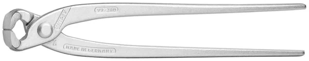 Knipex Concreters Nipper Pliers Chrome Plated 250Mm Without Handle Sleeves 99 04 250 1