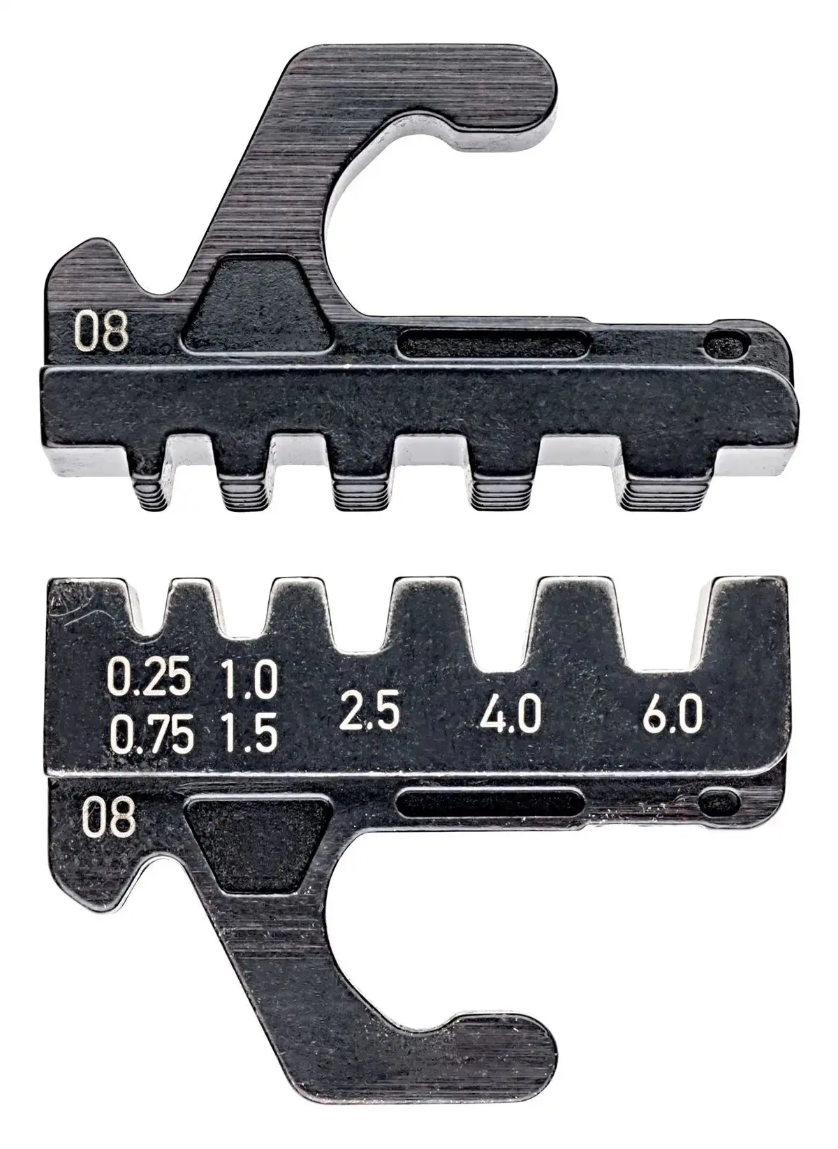 Knipex Die Set For Multicrimp Insulated And Non Insulated Wire Ferrules 0.25-6Mm² 97 39 08 1