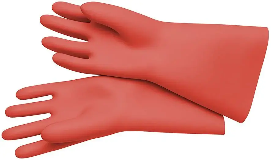 Knipex Electricians Gloves Insulated Size 10 Class 0 Red 410Mm 98 65 41 1