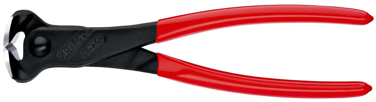 Knipex End Cutting Pliers Nipper 200Mm Plastic Coated 68 01 200 Sb 1