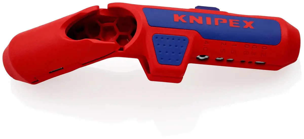Knipex Ergostrip Universal Wire Stripping Tool For Left Handers 135Mm 16 95 02 Sb 1