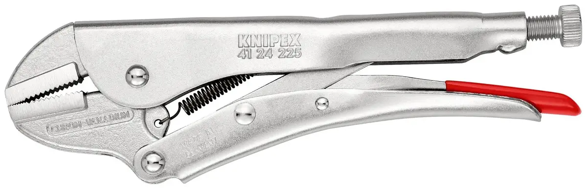 Knipex Grip Locking Pliers Mole Grips 225Mm Galvanised 41 24 225 1