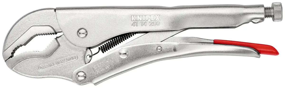 Knipex Grip Locking Pliers Mole Grips 250Mm Galvanised 41 14 250 1
