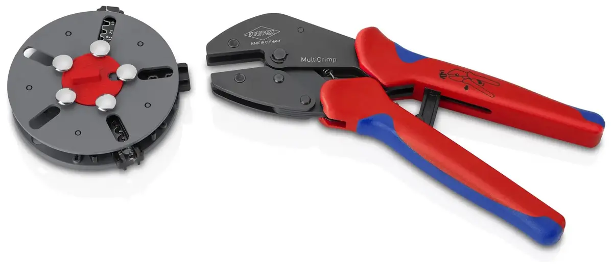 Knipex Multicrimp Pv For Mc4 / Mc4 Evo2 Wire Ferrules And Non Insulated Terminals 97 33 03 1