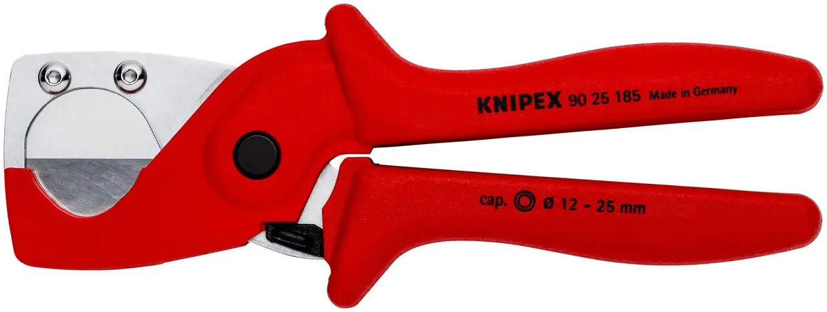 Knipex Pipe Cutters For Plastic Composite Pipes 185Mm 12-25Mm Diameter 90 25 185 1