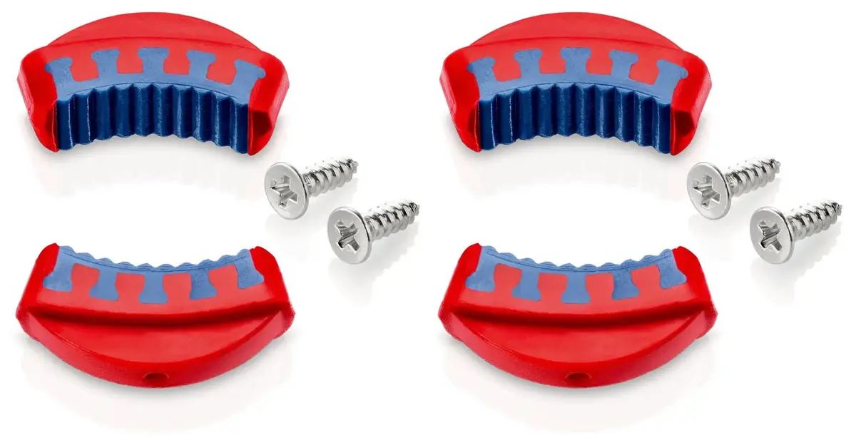 Knipex Plastic Jaw Inserts For Siphon And Connector Pliers 81 11 250 / 81 13 250 Two Component 2 Pairs 81 19 250 V02 1