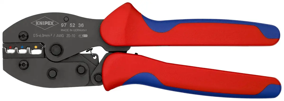 Knipex Preciforce Crimping Pliers For Imsulated Terminals Plug And Butt Connectors 97 52 36 1