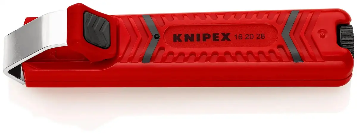 Knipex Round Cable Stripping Tool With Scalpel Blade 130Mm For 8-28Mm Diameter 16 20 28 Sb 1