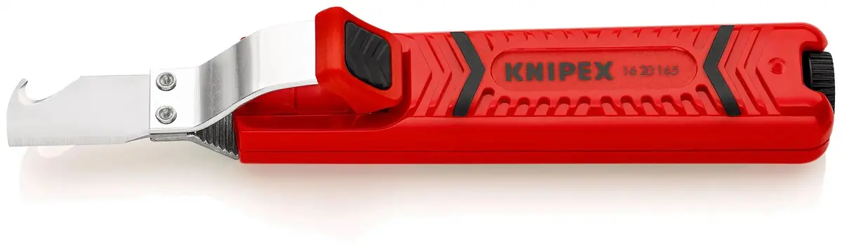 Knipex Round Cable Stripping Tool With Scalpel Blade 165Mm For 8-28Mm Diameter 16 20 165 Sb 1