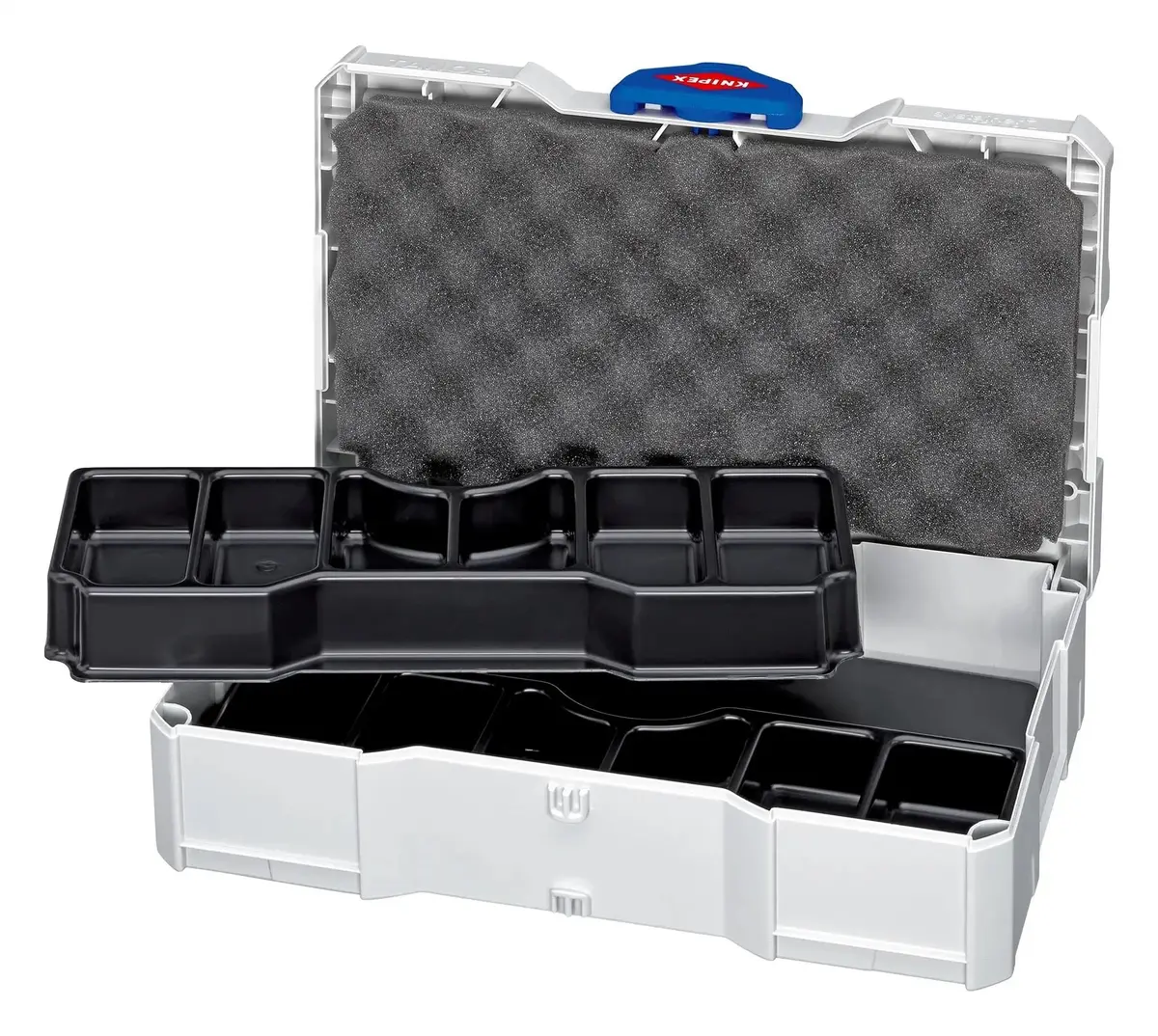 Knipex Tanos Mini Systainer Storage Case Stackable Internal Dimensions 265 X 71 X 171Mm 97 90 00 Le 1
